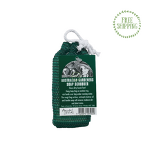 Load image into Gallery viewer, Australian Gardener's Soap Scrubber