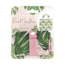 Load image into Gallery viewer, Reusable Shopping Bag - Pink Monstera
