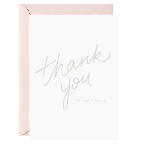 Greeting Card - Thank you