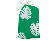 Load image into Gallery viewer, Beach Throw - Monstera Design
